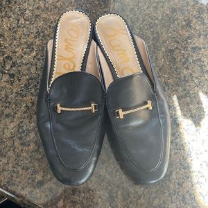 Sam Edelman Black Mules